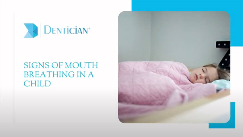 Signs of mouth breathing in child | Dr. Ankita Shah | Dentician